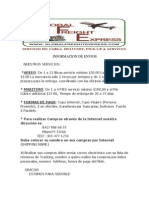 Informacion de Envios PDF