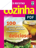 Claudia Cozinha - Grandes Receitas - Lanches Bolos Doces e Salgados