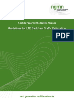 Info 1 NGMN Whitepaper Guideline for LTE Backhaul Traffic Estimation