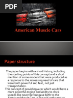 American Muscle Cars Atestat