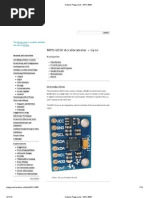 Arduino Playground - MPU-6050