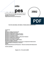 Conpes 3582 PDF