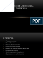 En Busca de La Excelencia, Tom Peters