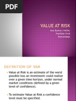 Value at Risk Final