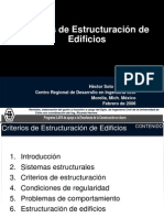 Criterios Estructuración