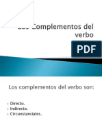 Los Complementos Del Verbo