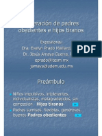 Padres Obedientes Hijos Tiranos