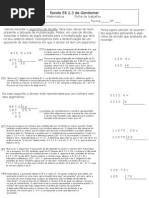 algoritmo da divisão