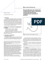 Recomendaciones de Reanimacion Cardiopulmonar Basica Avanzada y Neonatal Reanimacion Cardiopulmonar Avanzada en Pediatria III