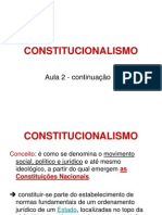 2013 Aula 2 Constitucionalismo