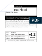 Another Boardgame Player Aid By: Universal Head Design That Works