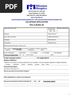 1-A Form--Volunteer Application Updated 3-23-09