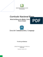 CNB Tercero Básico - Comunicación y Lenguaje - 08 - 11-2010