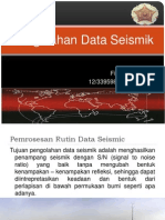 Pengolahan data seismik