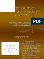 Agentes Inductores Intravenosos (A)