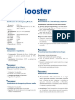 Booster MSDS