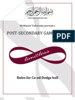 Dodgeball Rules PSG 2013