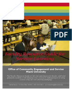 faculty resource guide for service-learning-062811-ces