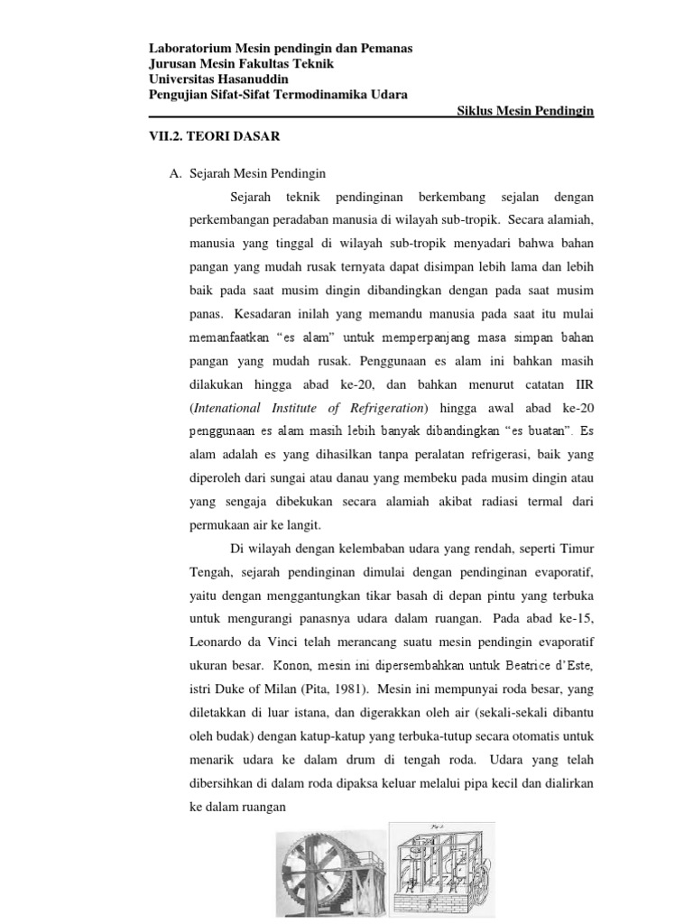 Siklus Mesin Pendingin