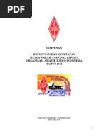 Download Himpunan Keputusan Munas Khusus ORARI 2012 by Gusti Taufik Rachman SN136185091 doc pdf