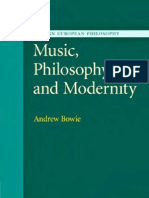 Bowie - Music, Philosophy, And Modernity (Cambridge, 2007)