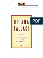 Fallaci Oriana - Un Sombrero Lleno de Cerezas