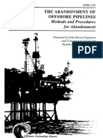 0_abandonment of Offshore Pipeline-methods-procedures