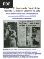 Area 51 Entrevista de David Adair