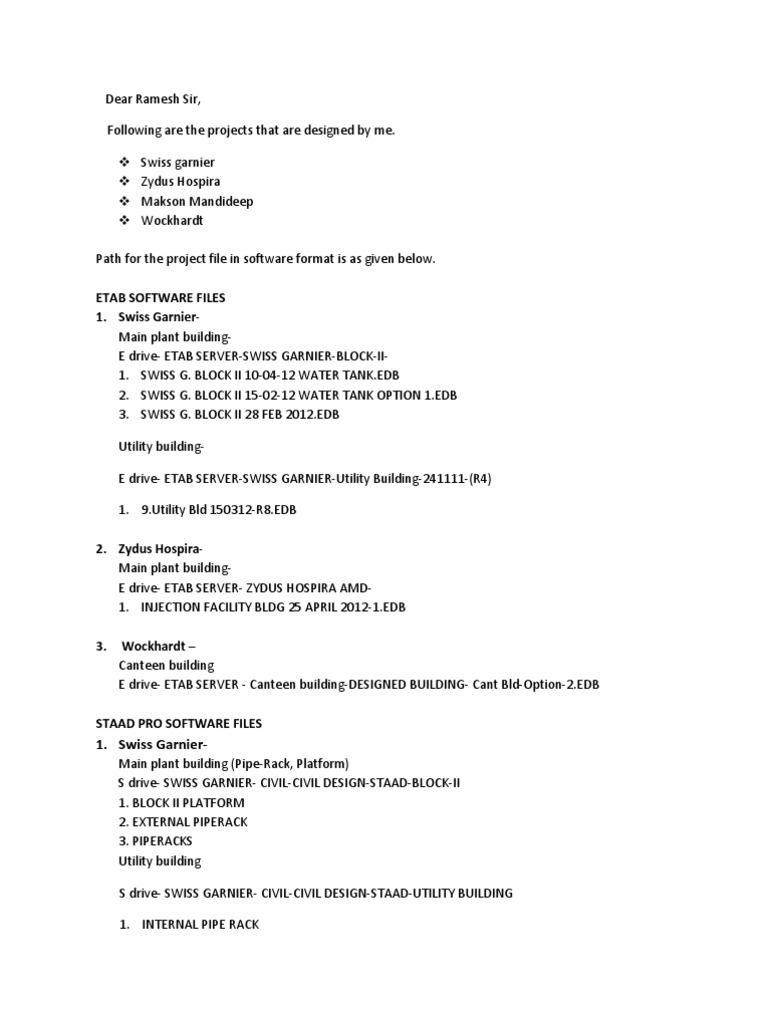 Project Files and Designs Overview | PDF | Home & Garden