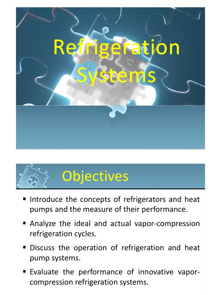 Refrigeration System Pdf Pdf Refrigeration Gas Compressor