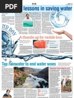 rain water harvesting