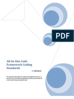 All-In-One Code Framework Coding Standards: Jialiang Ge