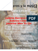 Gala Lírica 28-03-09 - Flyer