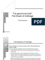 Arbitrage PDF