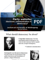 Party Websites