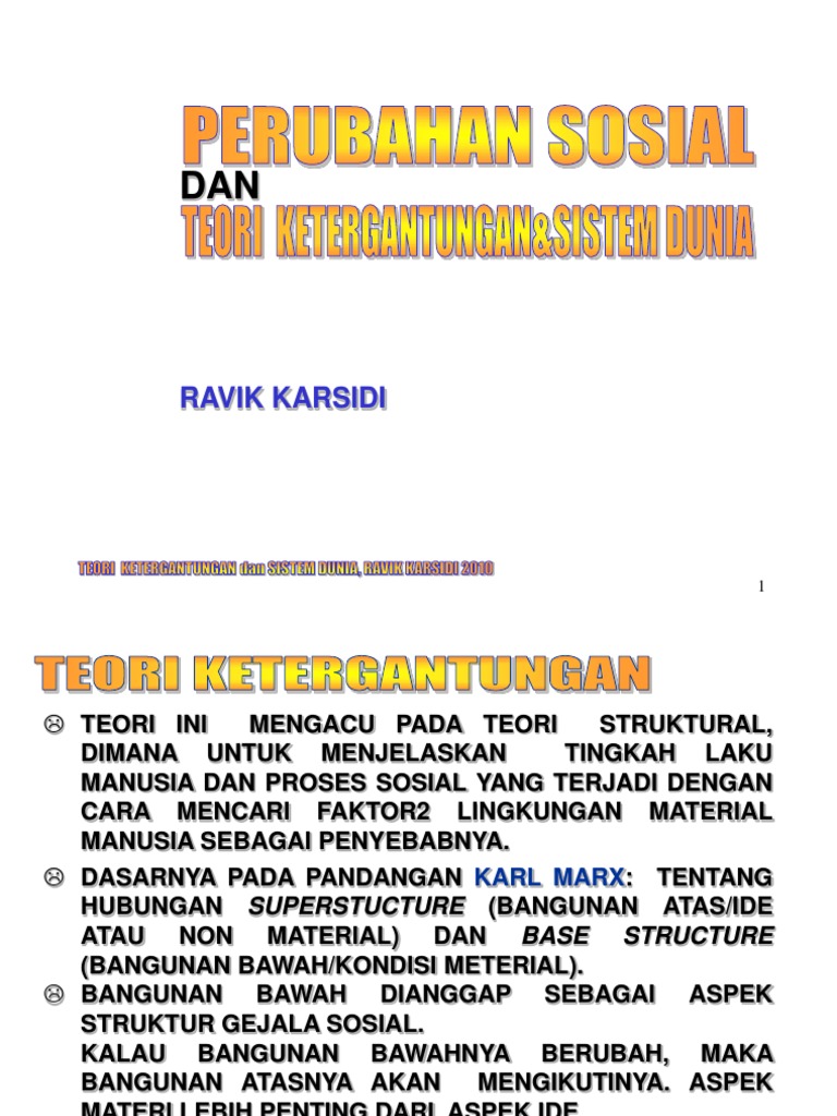 Teori Dependensi Pdf