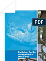 WHO-SEARO Snakebite Guidelines 2010 Copy
