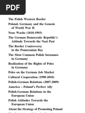 Przeglad Zachodni Numer Specjalny 2012 Poland European Union