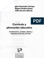 Currículo y planeación educativa