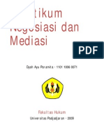 Praktikum Negosiasi Dan Mediasi