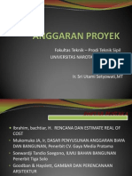 Kuliah Anggaran Proyek