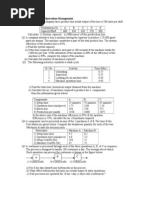 Capacityplanning-Unsolved 7 Numericals