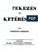 Kerekes Ferenc - Értekezés És Kitérések 1836.