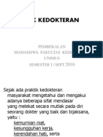 Etik Kedokteran