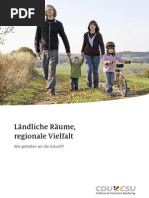 Ländliche Räume, regionale Vielfalt 