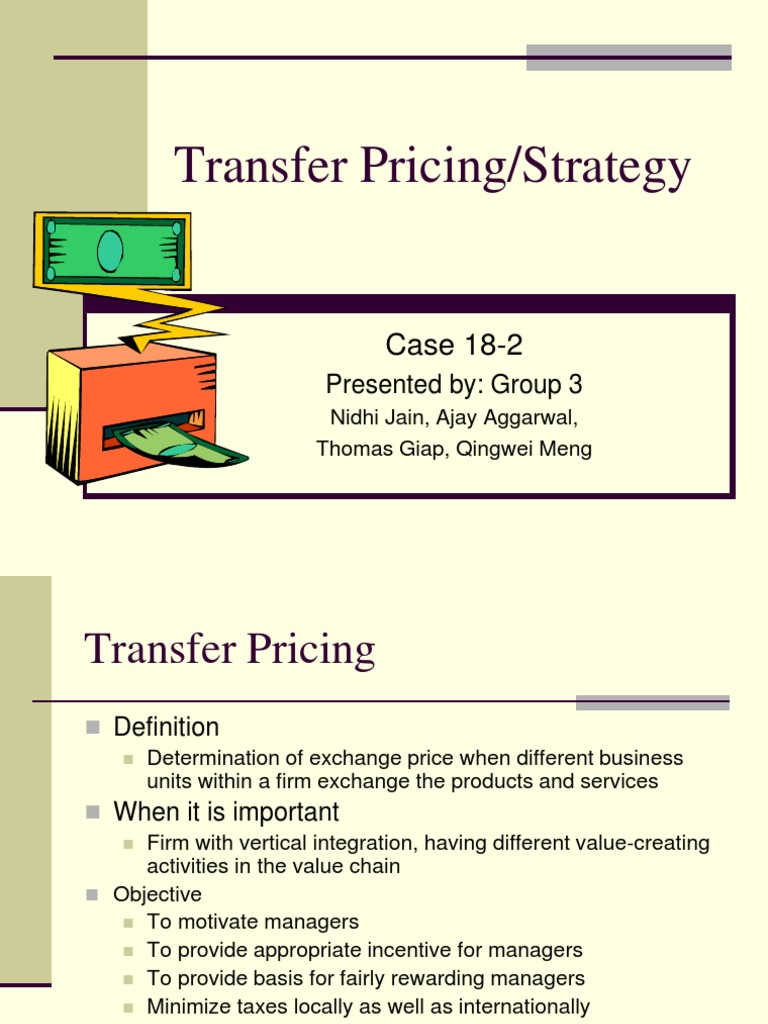 Understanding Transfer Pricing Strategies | PDF | Euro | Prices