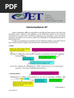 Download Referencing Style for JET by Parlin Pardede by Parlin Pardede SN136224247 doc pdf