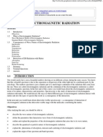 Unit 1 Electromagnetic Radiation