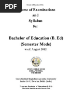 Download Bed Syllabus by Sylvester Gomes SN136246730 doc pdf