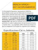 Defectos en Mangueras (Caterpillar)